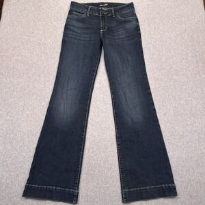 Wrangler Retro Mae Wide Leg Trouser Jeans Womens 5x36 (30x34) Mid-Rise Flare
